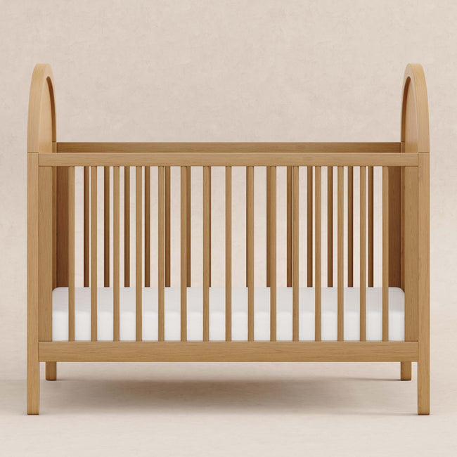 M25601HYNC,Babyletto,Bondi Cane 3-in-1 Convertible Crib w/Toddler Bed Kit in Honey with Natural Cane