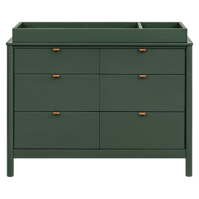 M25616FRGR,Babyletto,Bondi 6-Drawer Assembled Dresser in Forest Green