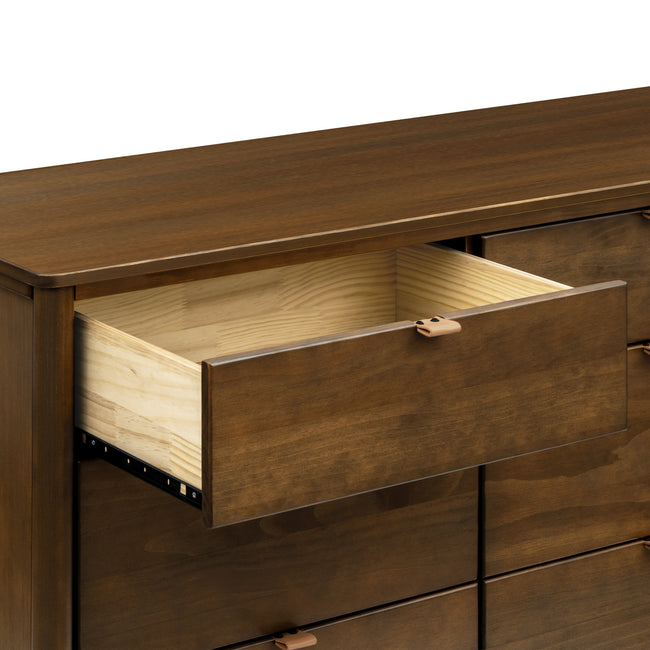 M25616NL,Babyletto,Bondi 6-Drawer Assembled Dresser in Natural Walnut
