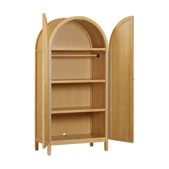 M25929HY,Babyletto Kids,Bondi Cane Armoire  Assembled in Honey