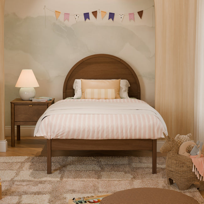 M25969NL,Babyletto Kids,Bondi Twin Bed in Natural Walnut