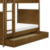 M25973NL,The MDB Family,Twin Storage Trundle Bed in Natural Walnut