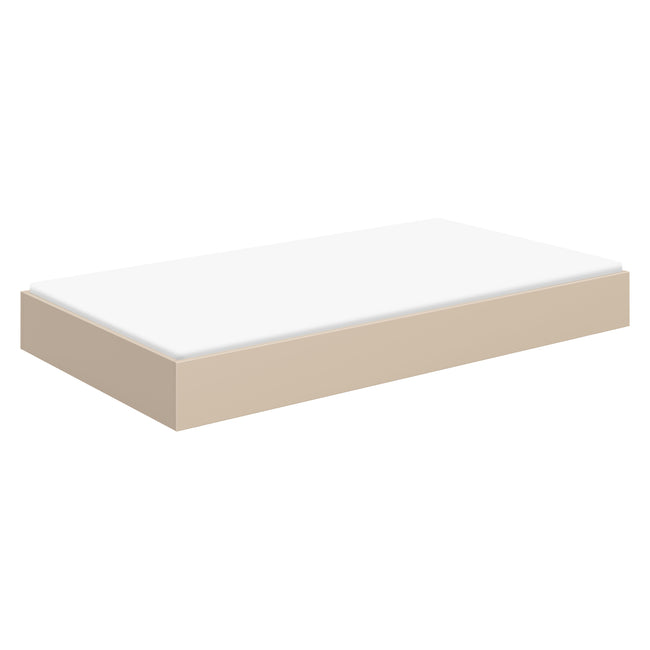 M25973TPE,The MDB Family,Twin Storage Trundle Bed in Taupe