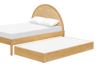 M25996HYNC,Babyletto Kids,Bondi Cane Full Bed in Honey