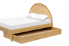 M25996HYNC,Babyletto Kids,Bondi Cane Full Bed in Honey