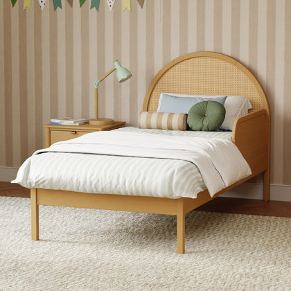 M25999HY,Babyletto Kids,Twin/Full Bed Guardrail in Honey
