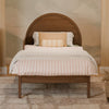 M25999NL,Babyletto Kids,Twin/Full Bed Guardrail in Natural Walnut