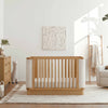 M26201HYWB,Babyletto,Bondi Boucle 4-in-1 Convertible Crib w/ Toddler Bed Kit in Honey with Ivory Boucle