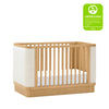 M26201HYWB,Babyletto,Bondi Boucle 4-in-1 Convertible Crib w/ Toddler Bed Kit in Honey with Ivory Boucle