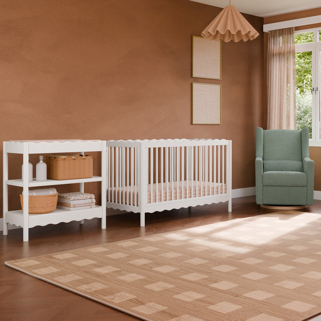 M27901W,Babyletto,Swell 4-in-1 Convertible Crib w/Toddler Conversion Kit in White