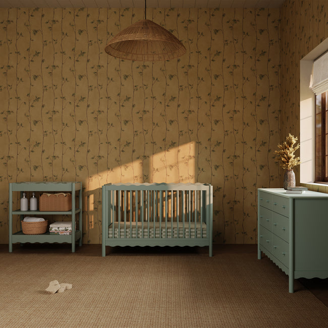 M27902LS,Babyletto,Swell Changing Table in Light Sage