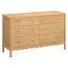 M27916HY,Babyletto,Swell 6-Drawer Assembled Dresser in Honey