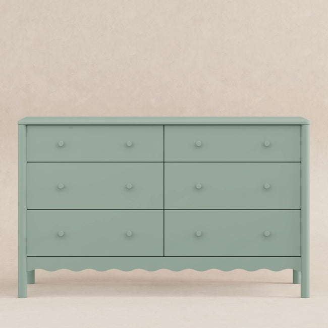 M27916LS,Babyletto,Swell 6-Drawer Assembled Dresser in Light Sage