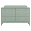 M27916LS,Babyletto,Swell 6-Drawer Assembled Dresser in Light Sage