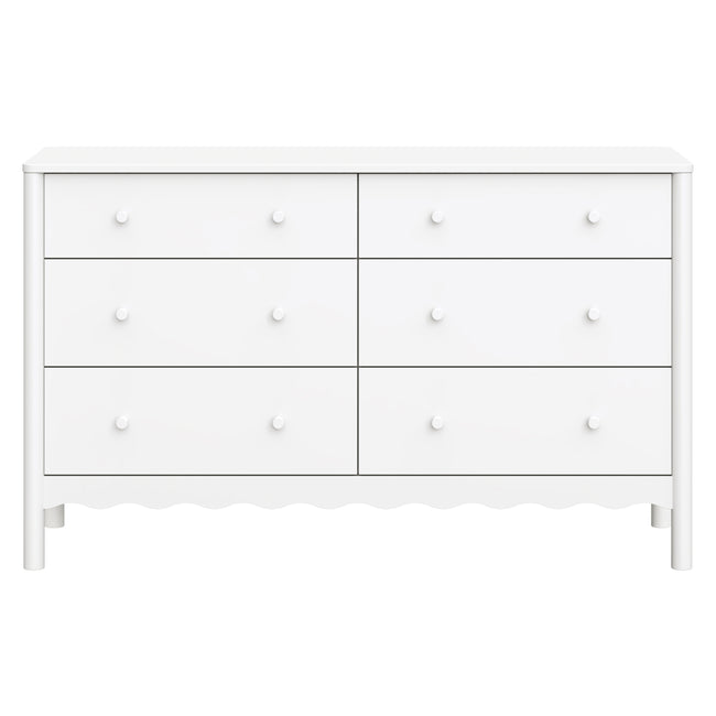 M27916W,Babyletto,Swell 6-Drawer Assembled Dresser in White