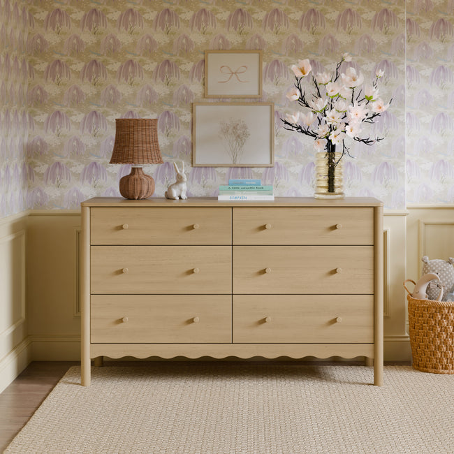 M27916WP,Babyletto,Swell 6-Drawer Assembled Dresser in Washed Pine