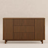 M29816NL,Babyletto,Pogo Tambour Assembled Dresser in Natural Walnut