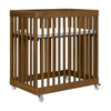 M29880NL,Babyletto,Pogo 8-in-1 Convertible Crib w/ Bassinet & Toddler Bed Kits in Natural Walnut