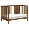 M29880NL,Babyletto,Pogo 8-in-1 Convertible Crib w/ Bassinet & Toddler Bed Kits in Natural Walnut