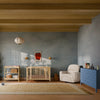 M30087AT,Babyletto,Rainbow Recliner and Swivel Glider in Almond Teddy Loop