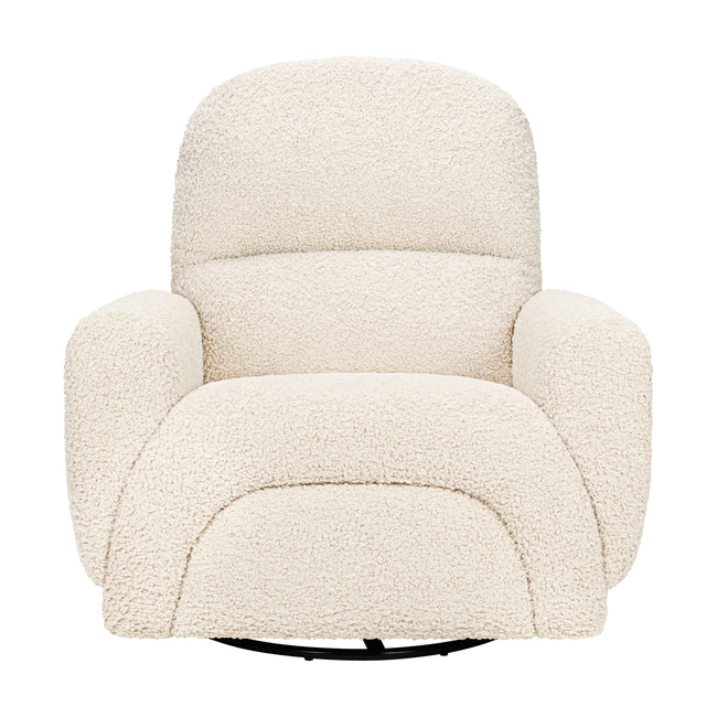 M30087AT,Babyletto,Rainbow Recliner and Swivel Glider in Almond Teddy Loop
