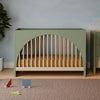 M30201OLSH,Babyletto,Moab 3-in-1 Convertible Crib in Olive/Ash