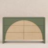 M30216OLSH,Babyletto,Moab 6-Drawer Assembled Dresser in Olive/Ash