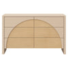 M30216TPESH,Babyletto,Moab 6-Drawer Assembled Dresser in Taupe/Ash