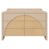 M30216TPESH,Babyletto,Moab 6-Drawer Assembled Dresser in Taupe/Ash