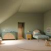 M30269OLSH,Babyletto Kids,Moab Twin Bed in Olive/Ash