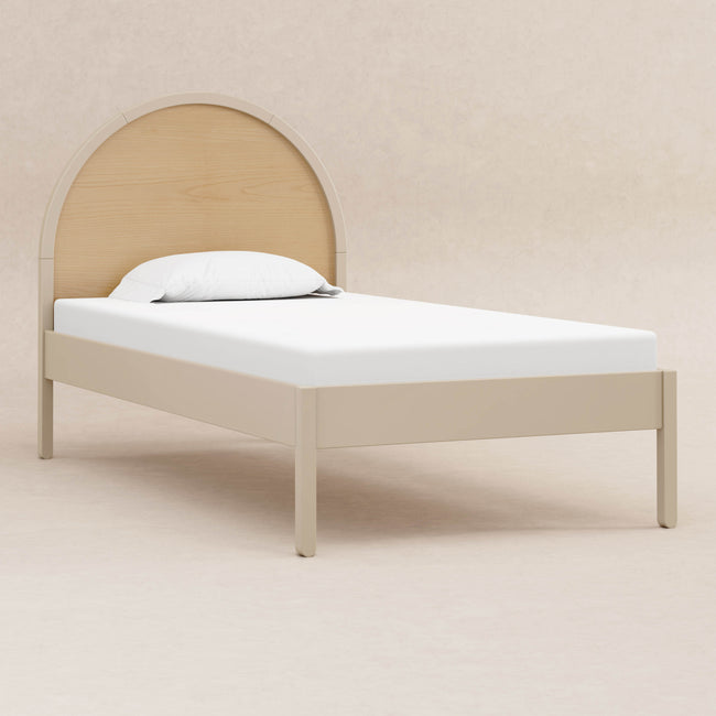 M30269TPESH,Babyletto Kids,Moab Twin Bed in Taupe/Ash