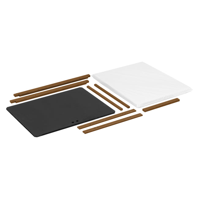 M30879NL,Babyletto,Rolli Midi Conversion Kit in Natural Walnut