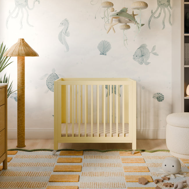 M30879PY,Babyletto,Rolli Midi Conversion Kit in Pale Yellow