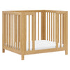 M30880HY,Babyletto,Rolli 9-in-1 Convertible All-Stages® Crib w/ Bassinet & Toddler Bed Kits in Honey