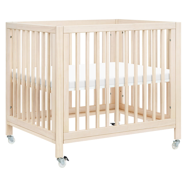 M30880NX,Babyletto,Rolli 9-in-1 Convertible All-Stages® Crib w/ Bassinet & Toddler Bed Kits in Washed Natural