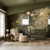 M30985CSGHF,Namesake,Tuffet Storage Ottoman in Chai Shearling w/Honey Ball Feet