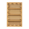 M31111HY,Babyletto Kids,Lido Wave Bookcase in Honey