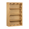 M31111HY,Babyletto Kids,Lido Wave Bookcase in Honey