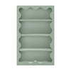 M31111LS,Babyletto Kids,Lido Wave Bookcase in Light Sage