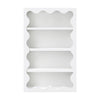 M31111W,Babyletto Kids,Lido Wave Bookcase in White