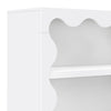 M31111W,Babyletto Kids,Lido Wave Bookcase in White