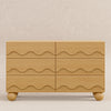 M31116HY,Babyletto Kids,Lido Wave 6-Drawer Assembled Dresser in Honey