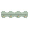 M31125LSHY,Babyletto Kids,Lido Wave Book Shelf with Hooks in Light Sage and Honey