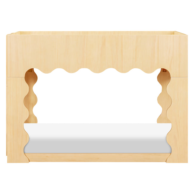 M31171BD,Babyletto Kids,Lido Wave Low Loft Twin Bed in Blonde