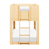 M31171BD,Babyletto Kids,Lido Wave Low Loft Twin Bed in Blonde