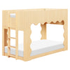 M31194BD,Babyletto Kids,Lido Wave Convertible Bunk Bed in Blonde