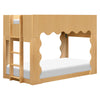 M31194HY,Babyletto Kids,Lido Wave Convertible Bunk Bed in Honey