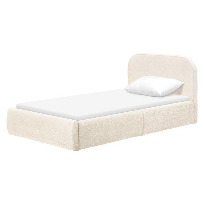M31269PWB,Babyletto Kids,Nara Twin Bed in Performance Ivory Boucle