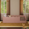 M31376PRSB,Babyletto Kids,Rizo Montessori-Inspired Twin Bed in Performance Rose Boucle
