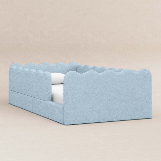 M31376PSB,Babyletto Kids,Rizo Montessori-Inspired Twin Bed in Performance Sky Boucle